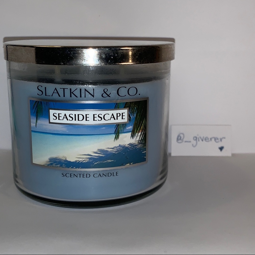 Rare Seaside Escape 3 Wick Bath & Body Works Candle (40-65 HOURS)